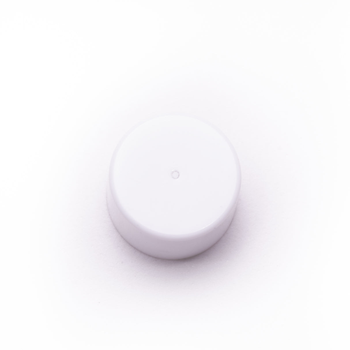 16mm Child-Resistant (CR) Cap for Tubes - White Smooth - Assorted Caps | General Bottle Supply