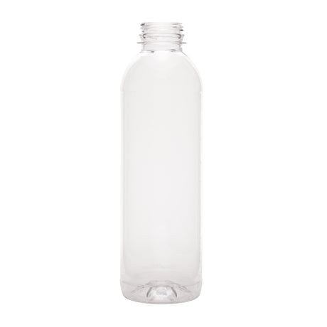 16 oz Round PET Juice Bottles - Clear - Plastic Bottle | General Bottle Supply