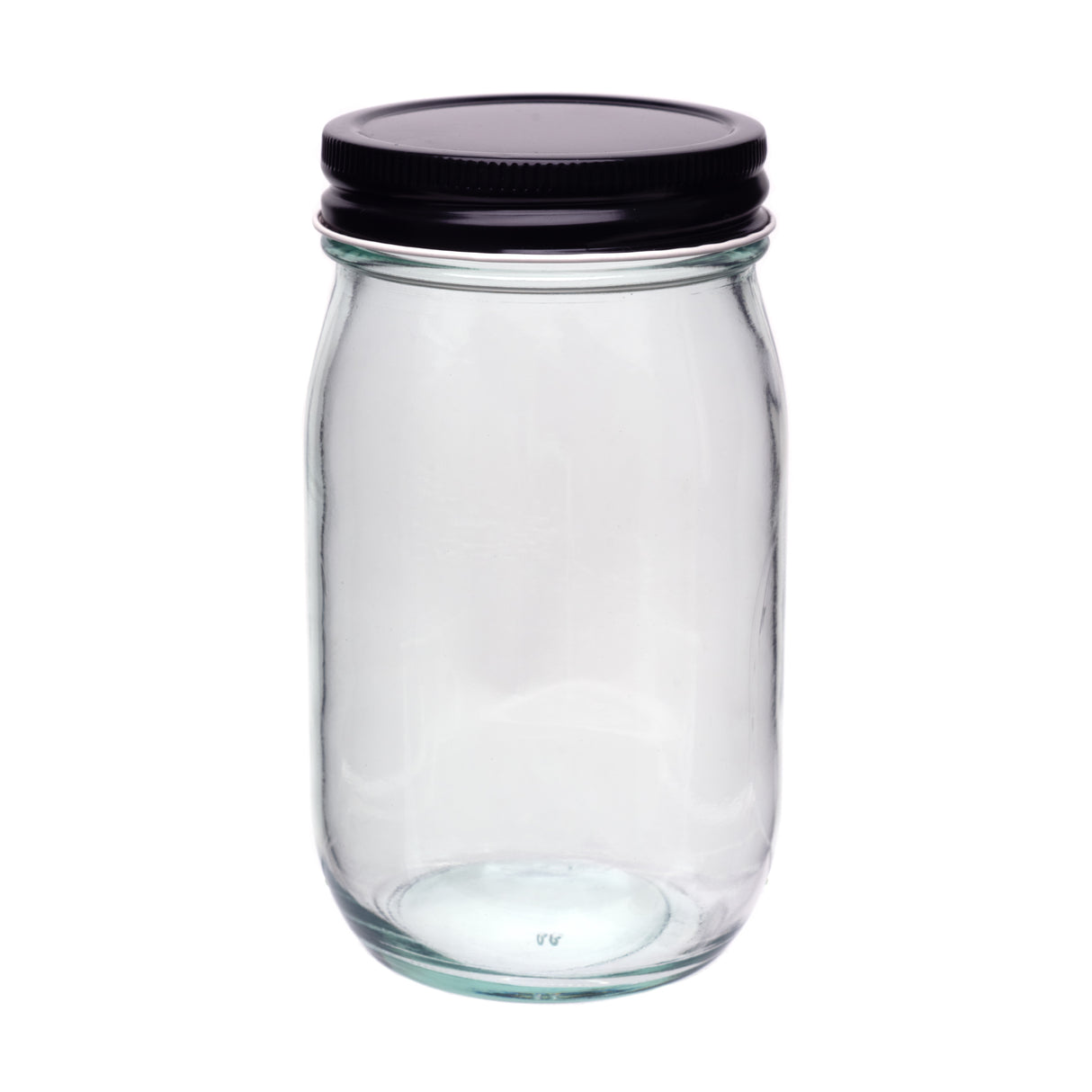 16 oz Universal Glass Jar - Flint - Glass Jar | General Bottle Supply