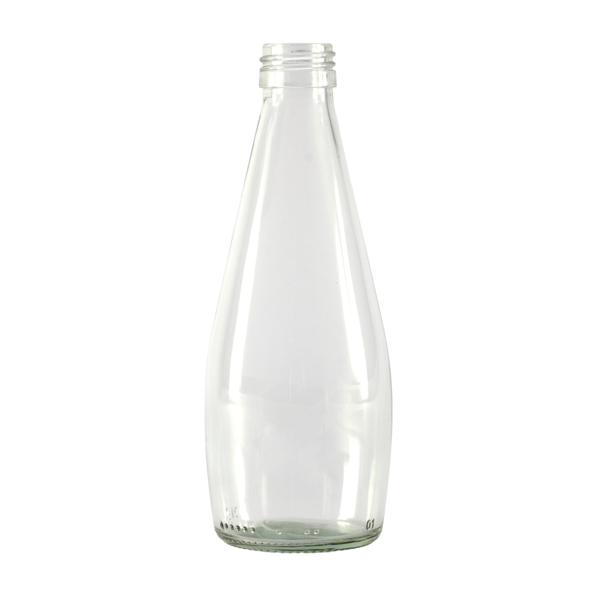 10 oz Oval Juice Bottle - Glass Bottle | General Bottle Supply
