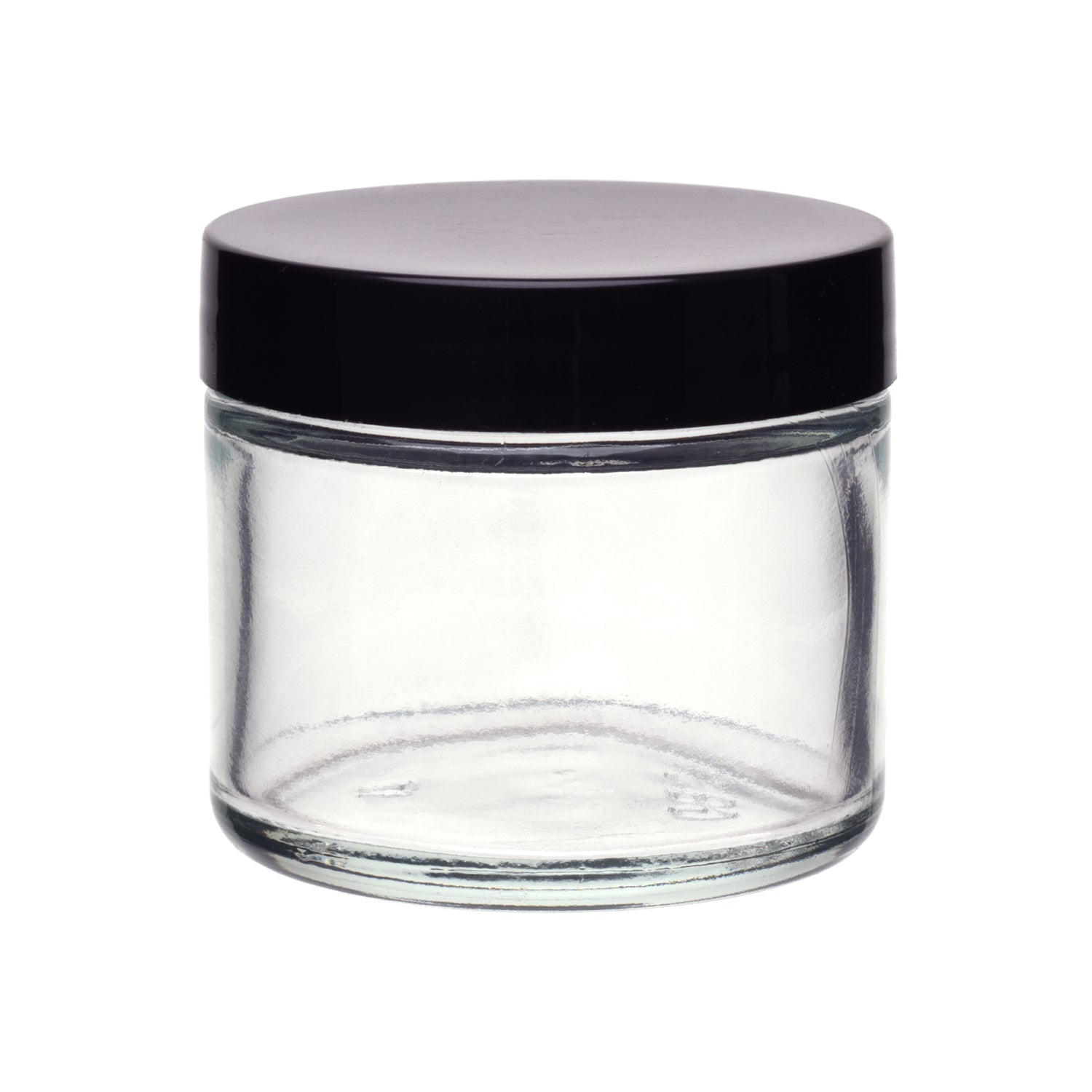 2 oz Straight Sided Glass Jars - Flint - Glass Jar | General Bottle Supply