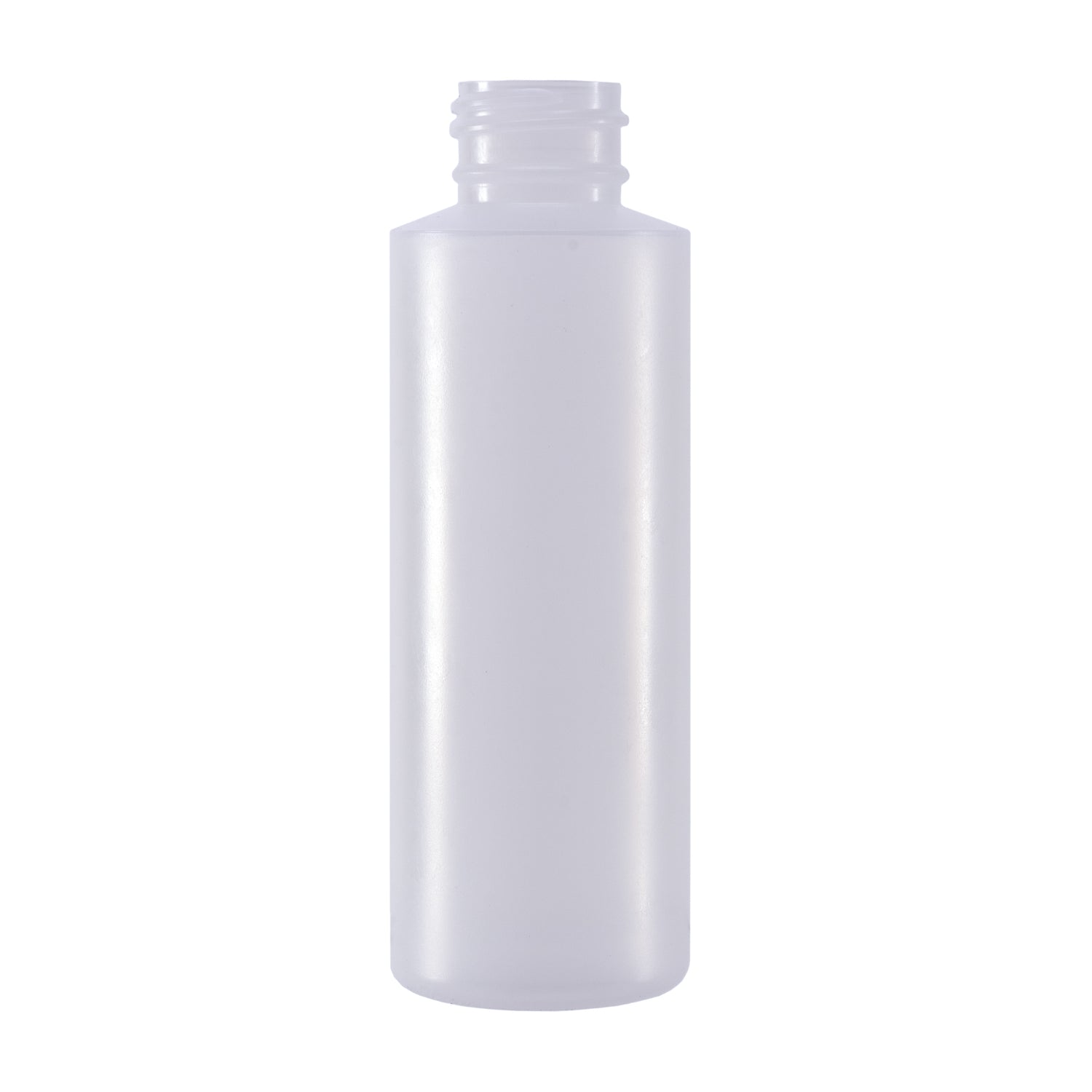 4 oz Cylinder Round LDPE Bottles - Natural - Plastic Bottle | General Bottle Supply