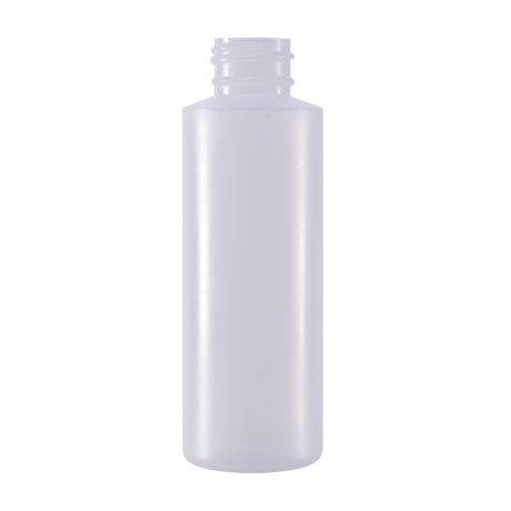 4 oz Cylinder Round LDPE Bottles - Natural - Plastic Bottle | General Bottle Supply
