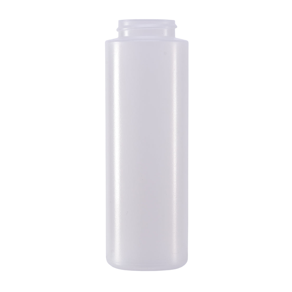 8 oz Cylinder Round LDPE Bottles - Natural - Plastic Bottle | General Bottle Supply