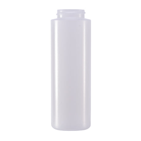8 oz Cylinder Round LDPE Bottles - Natural - Plastic Bottle | General Bottle Supply