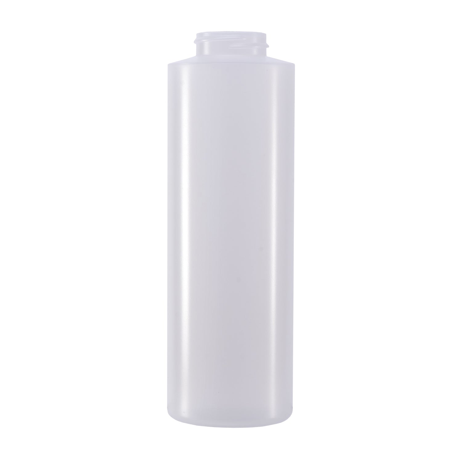 16 oz Cylinder Round LDPE Bottles - Natural - Plastic Bottle | General Bottle Supply