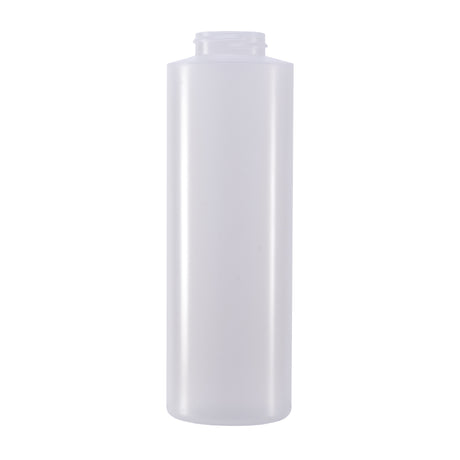 16 oz Cylinder Round LDPE Bottles - Natural - Plastic Bottle | General Bottle Supply
