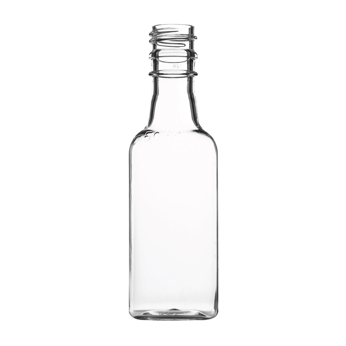 50 ml Airline Mini Liquor Bottle - Round - Plastic Bottle | General Bottle Supply