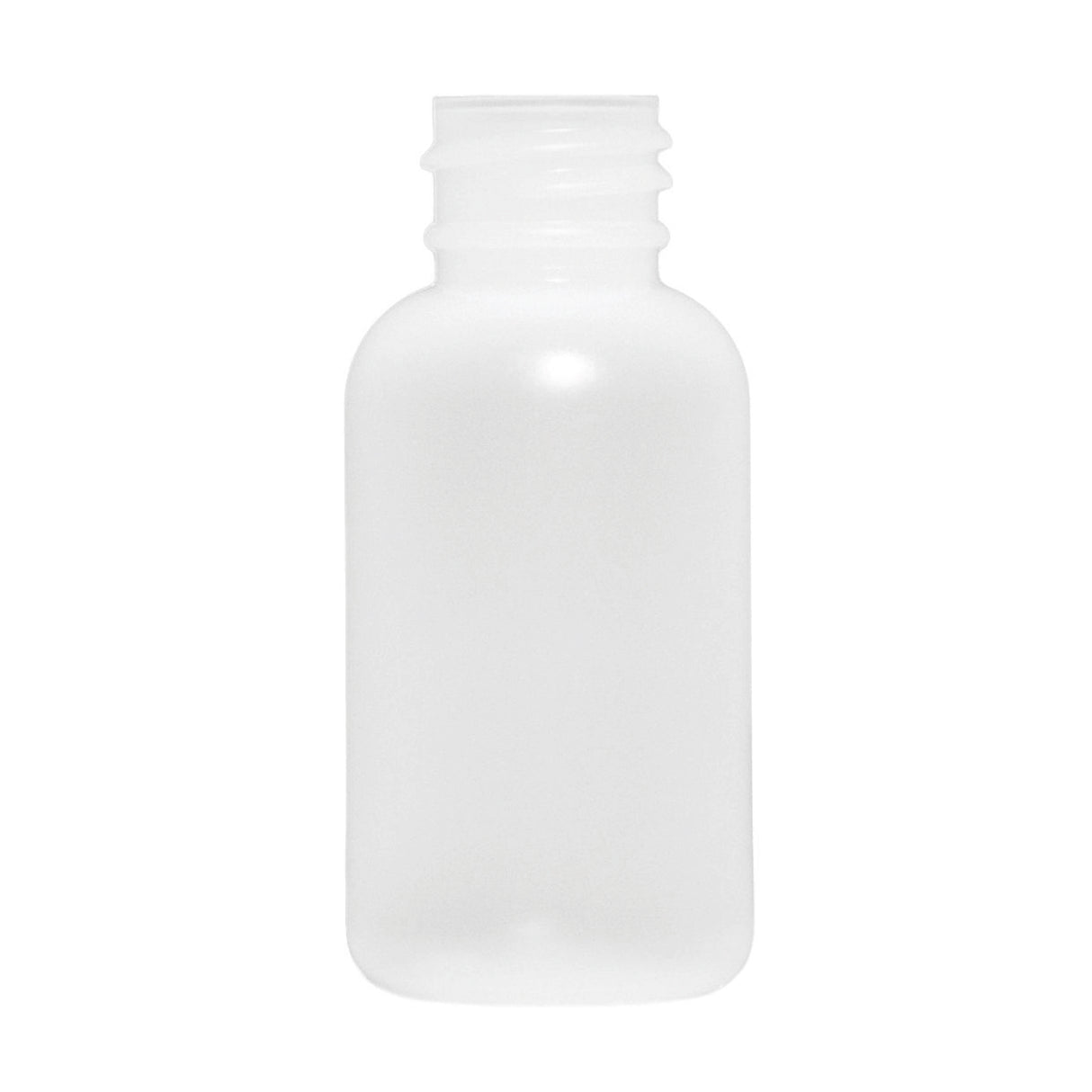 1 oz Boston Round LDPE Bottles - Natural (20/410) - Plastic Bottle | General Bottle Supply