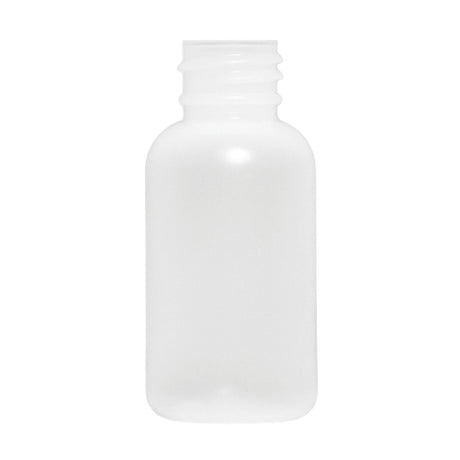 1 oz Boston Round LDPE Bottles - Natural (20/410) - Plastic Bottle | General Bottle Supply