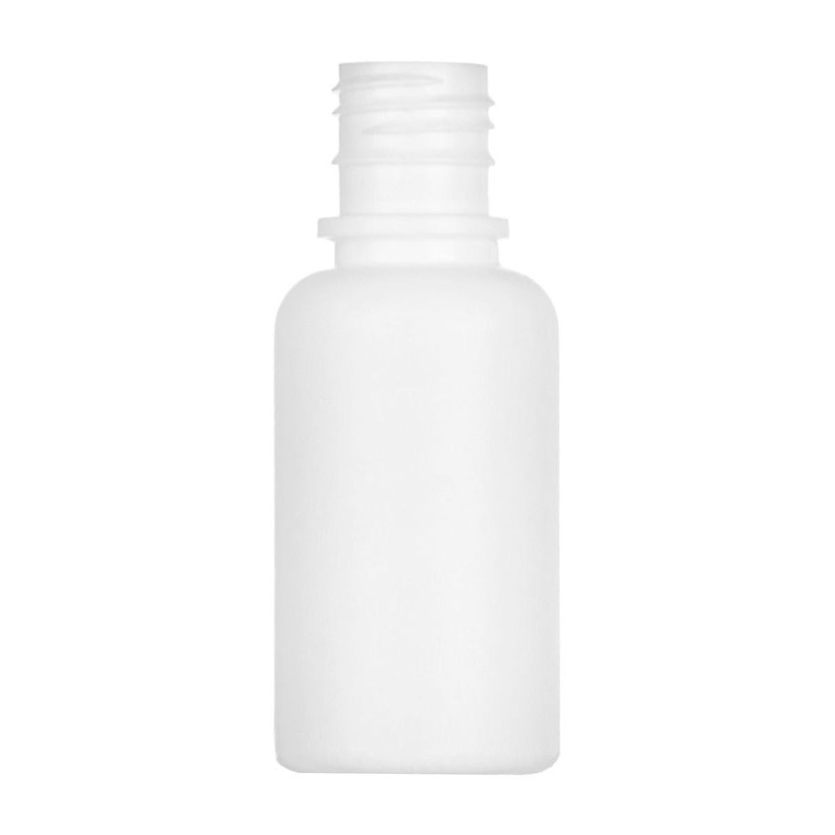 0.5 oz Boston Round LDPE Bottles - White - Plastic Bottle | General Bottle Supply