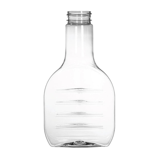 16 oz Banjo Dressing PET Bottle - Clear - Plastic Bottle | General Bottle Supply
