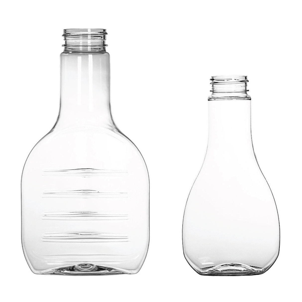 16 oz Banjo Dressing PET Bottle - Clear - Plastic Bottle | General Bottle Supply