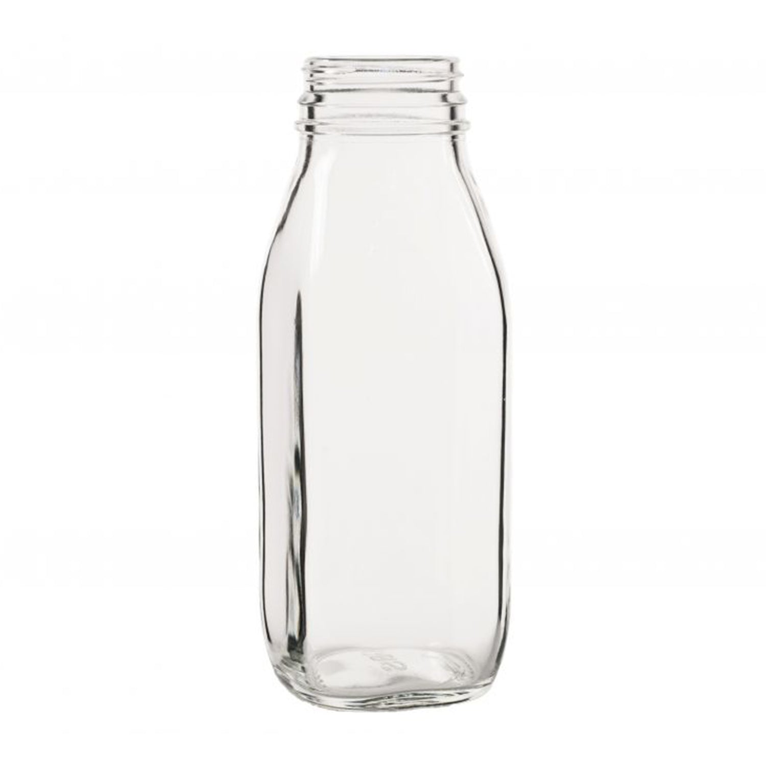 15 oz Beverage Square Bottle - Glass Bottle | General Bottle Supply