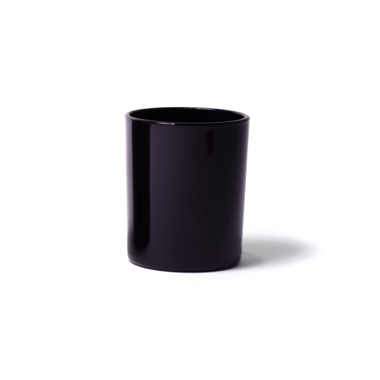 7oz Glass Candle Jar - Black (External) - Glass Jar | General Bottle Supply