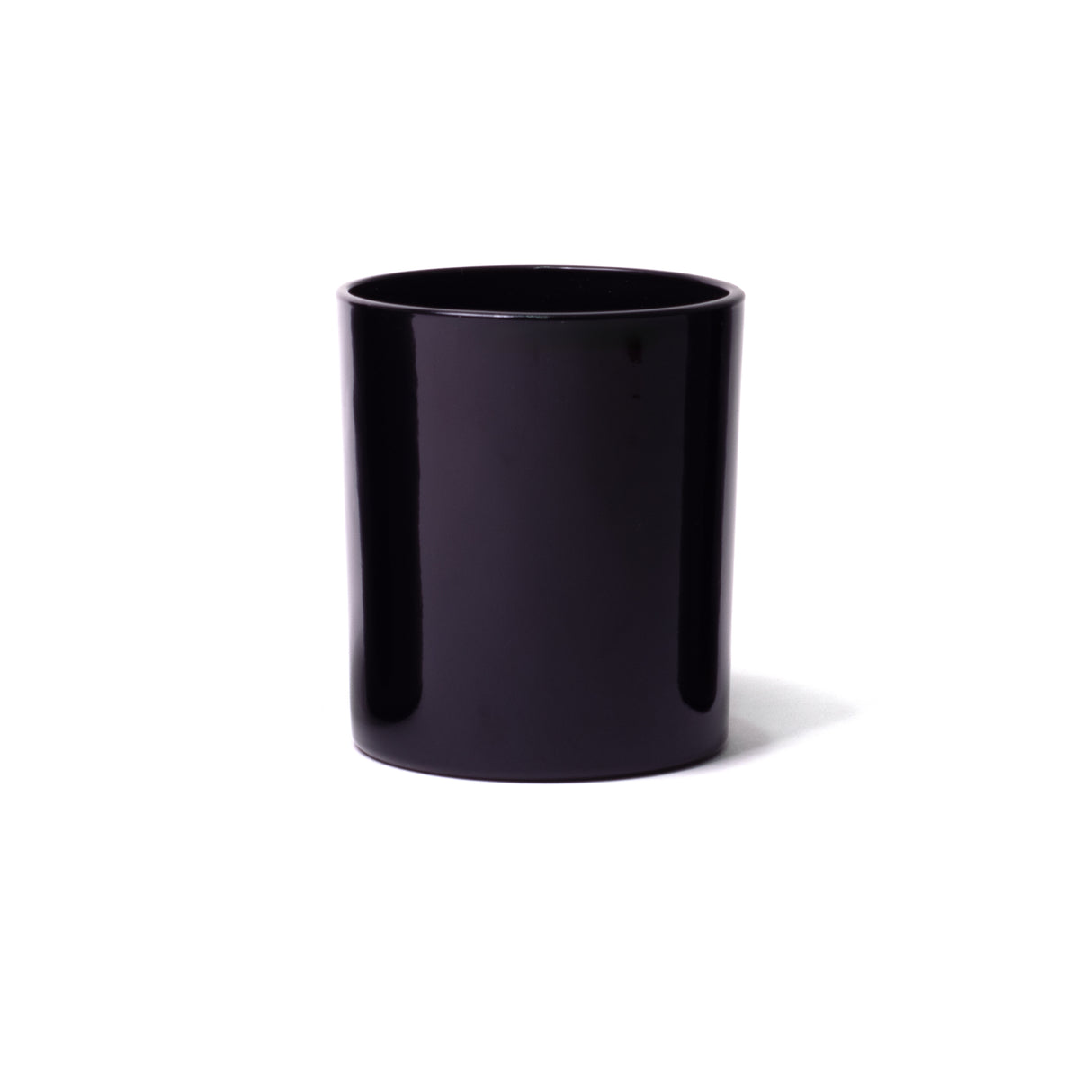 10oz Glass Candle Jar - Black (External) - Glass Jar | General Bottle Supply