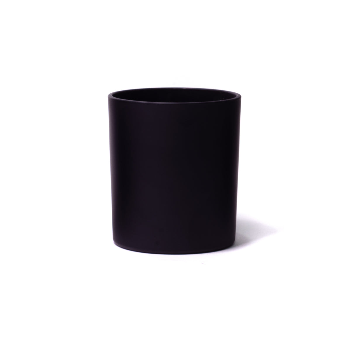 10oz Glass Candle Jar - Black Frosted - Glass Jar | General Bottle Supply