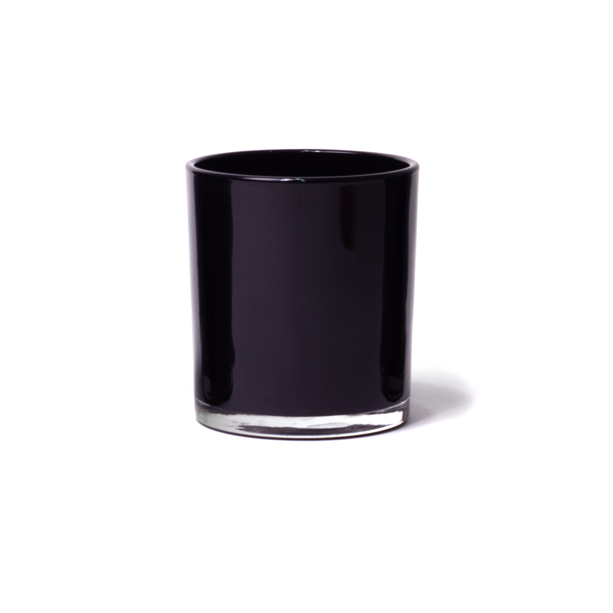 10oz Glass Candle Jar - Black (Internal) - Glass Jar | General Bottle Supply