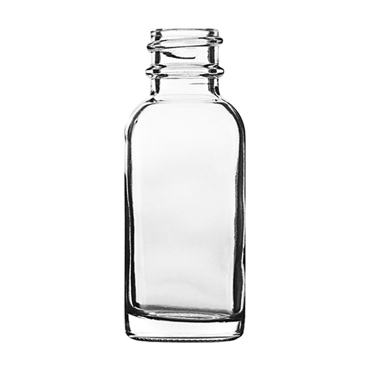 1 oz Boston Round Bottle - Flint - Glass Bottle | General Bottle Supply