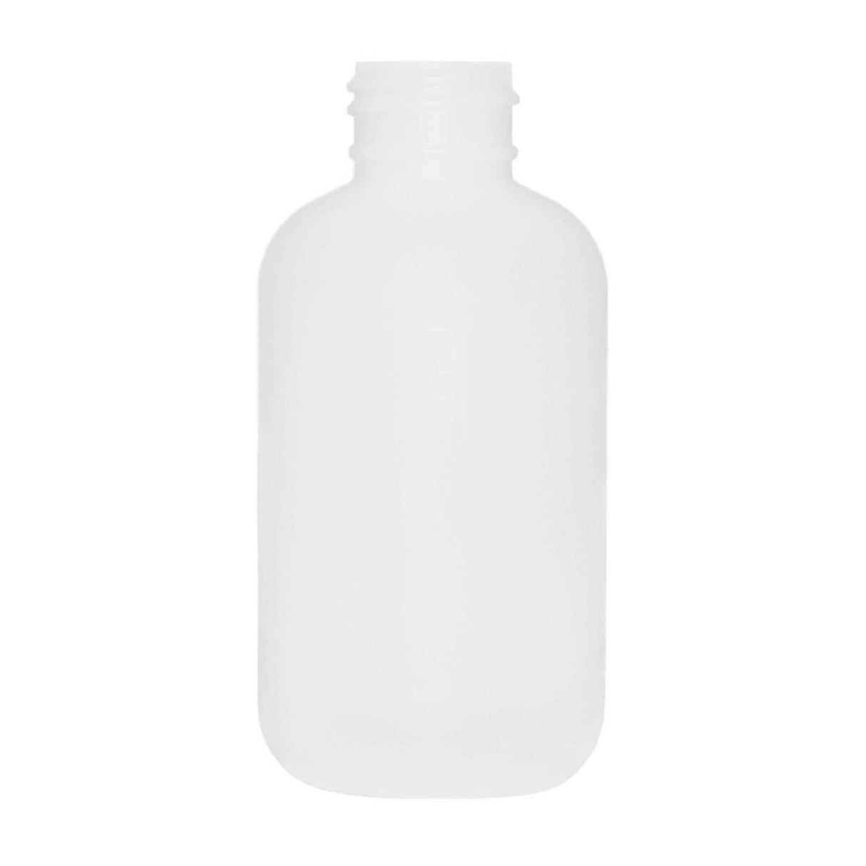4 oz Boston Round HDPE Bottle - Natural - Plastic Bottle | General Bottle Supply