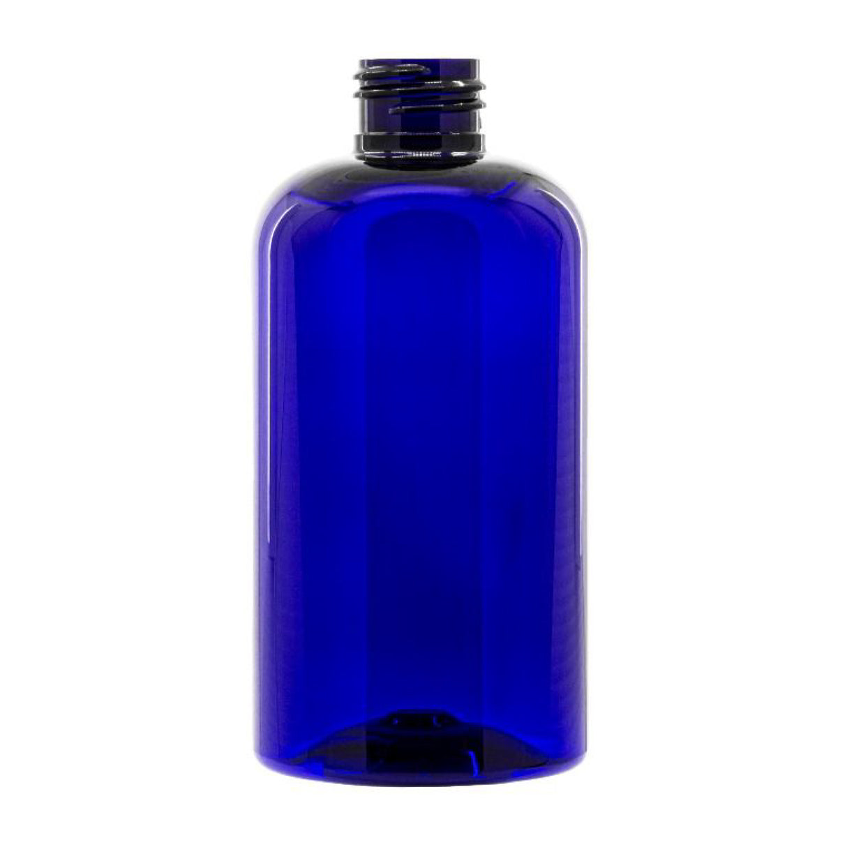 4 oz Boston Round PET Bottles - Blue - Plastic Bottle | General Bottle Supply