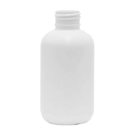 4 oz Boston Round HDPE Bottle - White - Plastic Bottle | General Bottle Supply