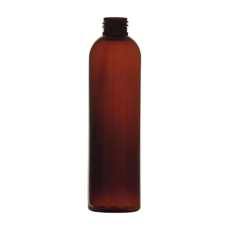 8 oz Bullet Bottles - Amber - Plastic Bottle | General Bottle Supply