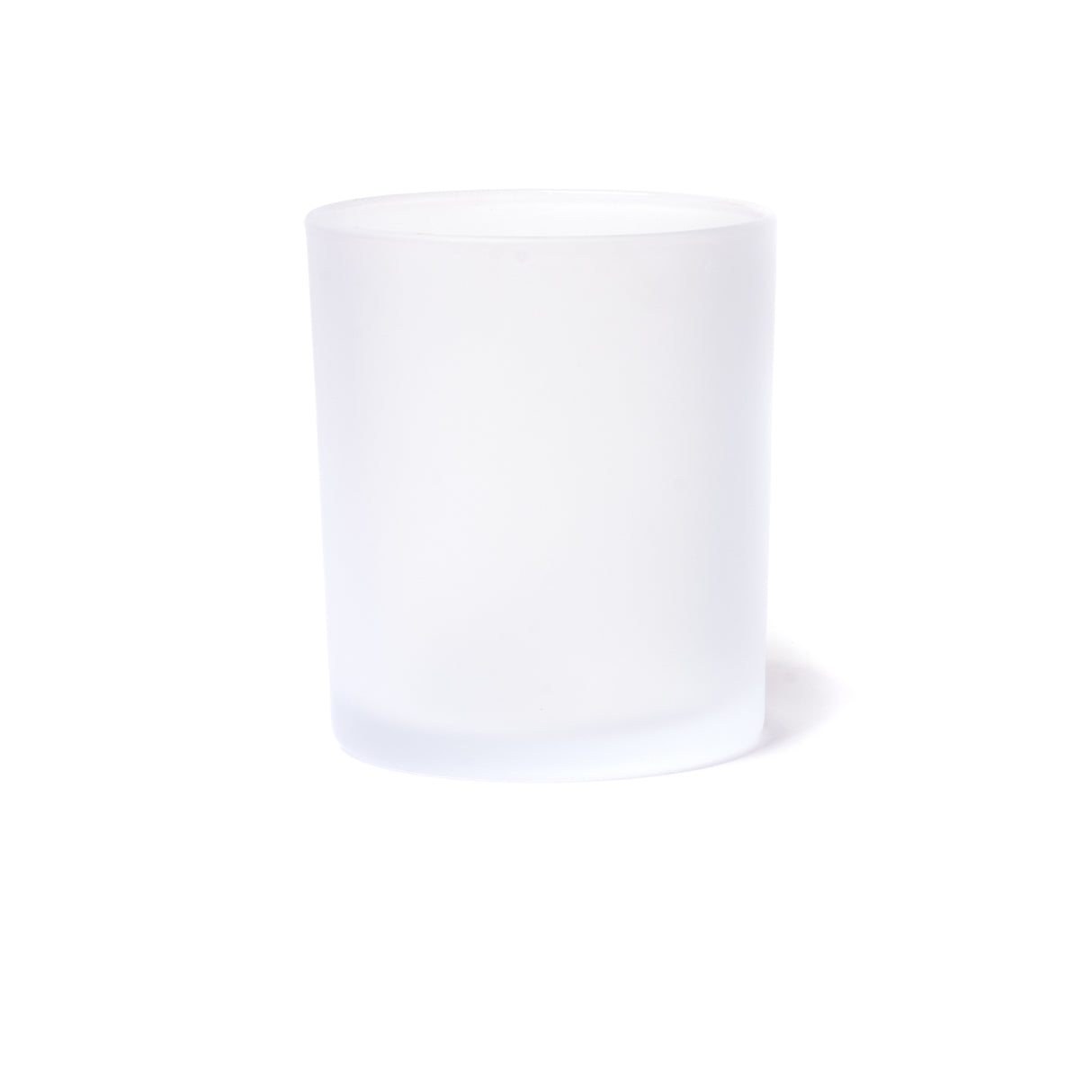 15oz Glass Candle Jar - Clear Frosted - Glass Jar | General Bottle Supply