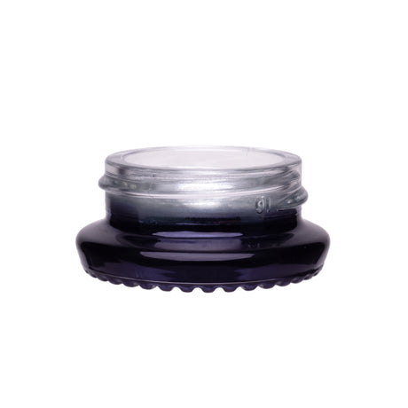 9ml Thick Wall Glass Jar (38/450) - Glossy Black - Glass Jar | General Bottle Supply