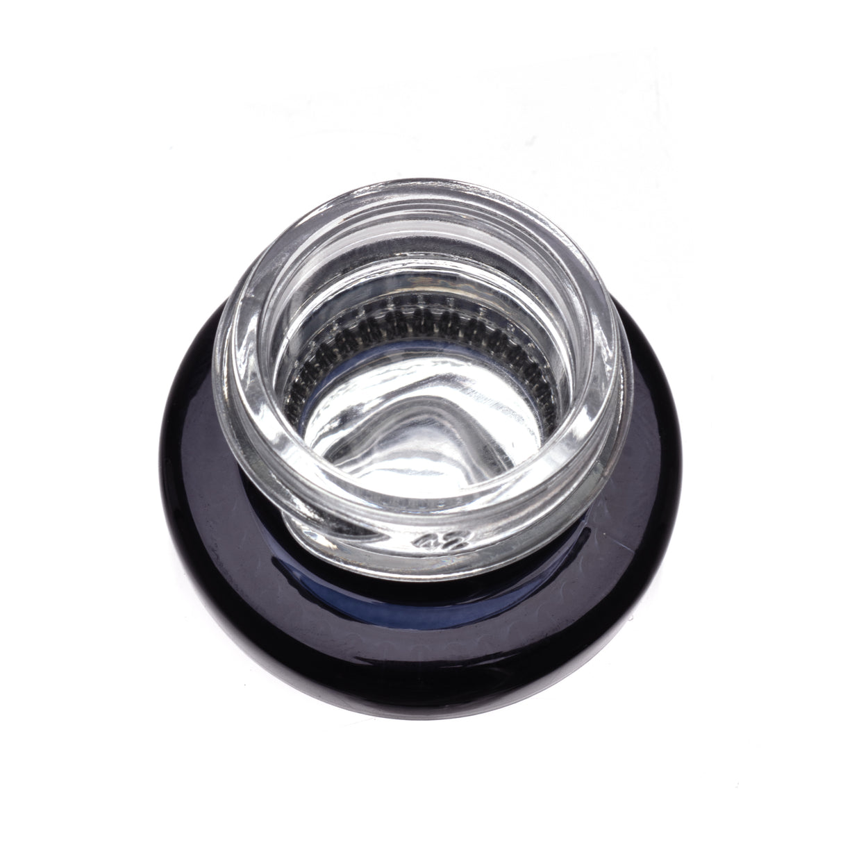 5 ml Thick Wall Glass Jar (28/450) - Glossy Black - Glass Jar | General Bottle Supply