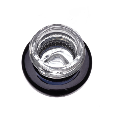 5 ml Thick Wall Glass Jar (28/450) - Glossy Black - Glass Jar | General Bottle Supply