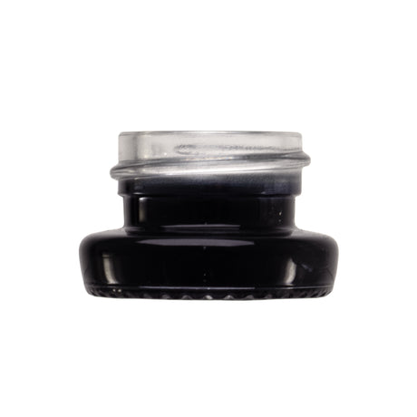 5 ml Thick Wall Glass Jar (28/450) - Glossy Black - Glass Jar | General Bottle Supply