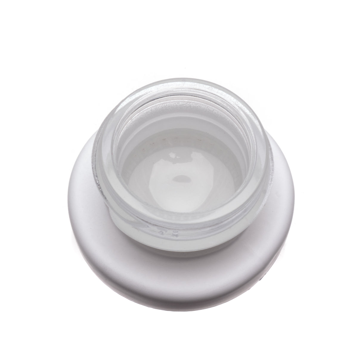 5 ml Thick Wall Glass Jar (28/450) - Matte White - Glass Jar | General Bottle Supply