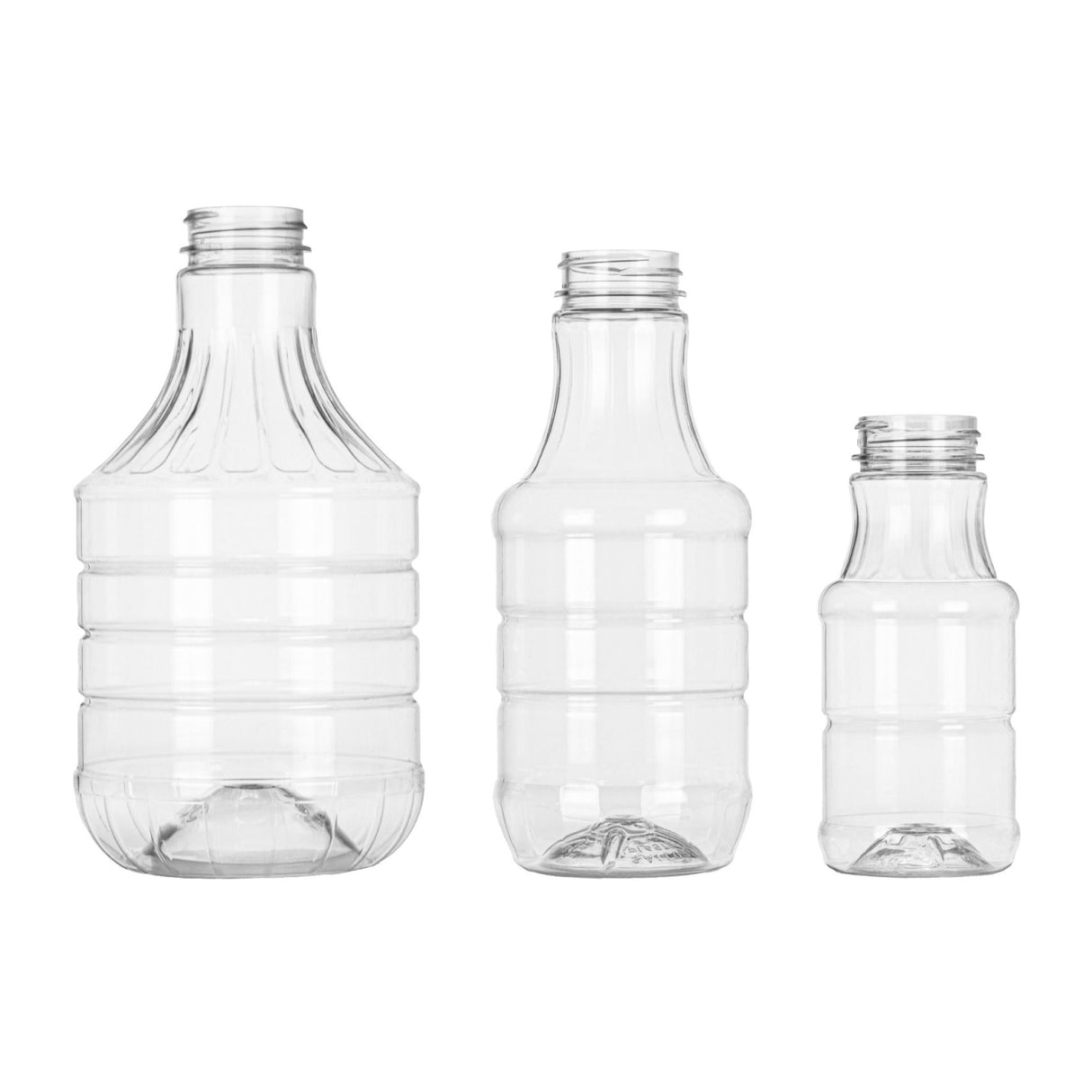 32 oz Decanter PET Bottles - Clear - Plastic Bottle | General Bottle Supply