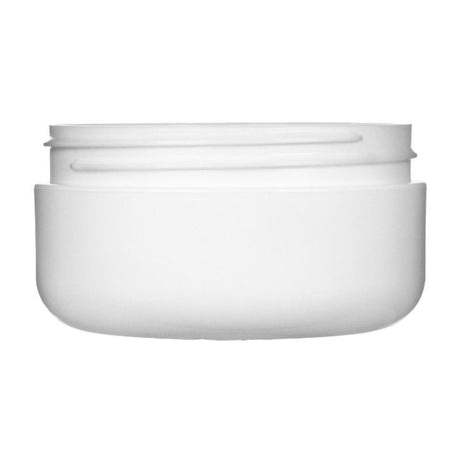 4 oz Double Wall Jar Round Base - White (89/400) - Plastic Jar | General Bottle Supply