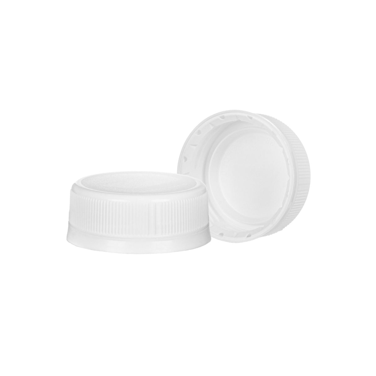 Drop Ring Cap - White (38mm) - Assorted Caps | General Bottle Supply