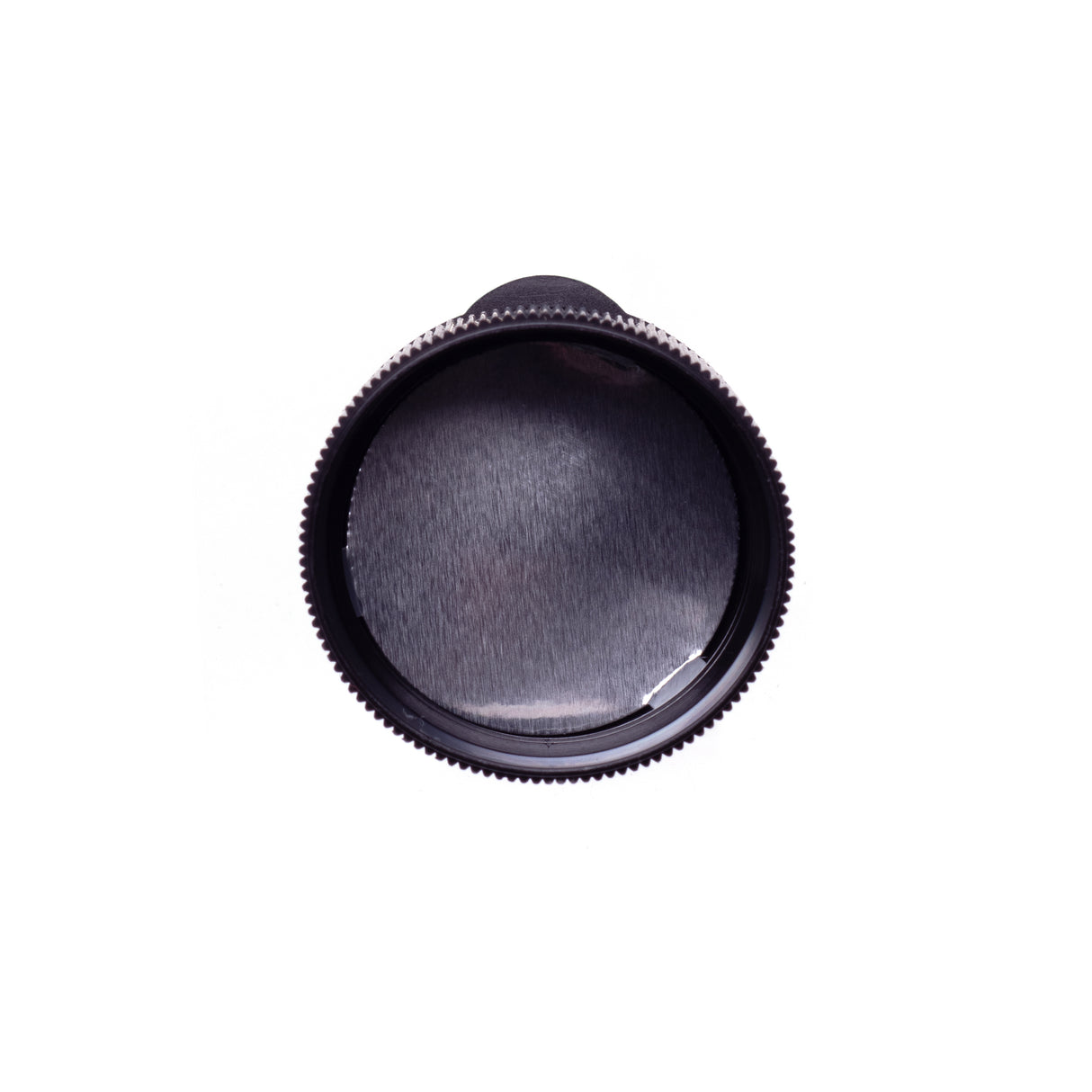 Hinged or Flip Top - Ribbed Cap with .250 Orifice and Heat Seal Liner for PET/HDPE - Black (28/410) - Dispensing Caps | General Bottle Supply