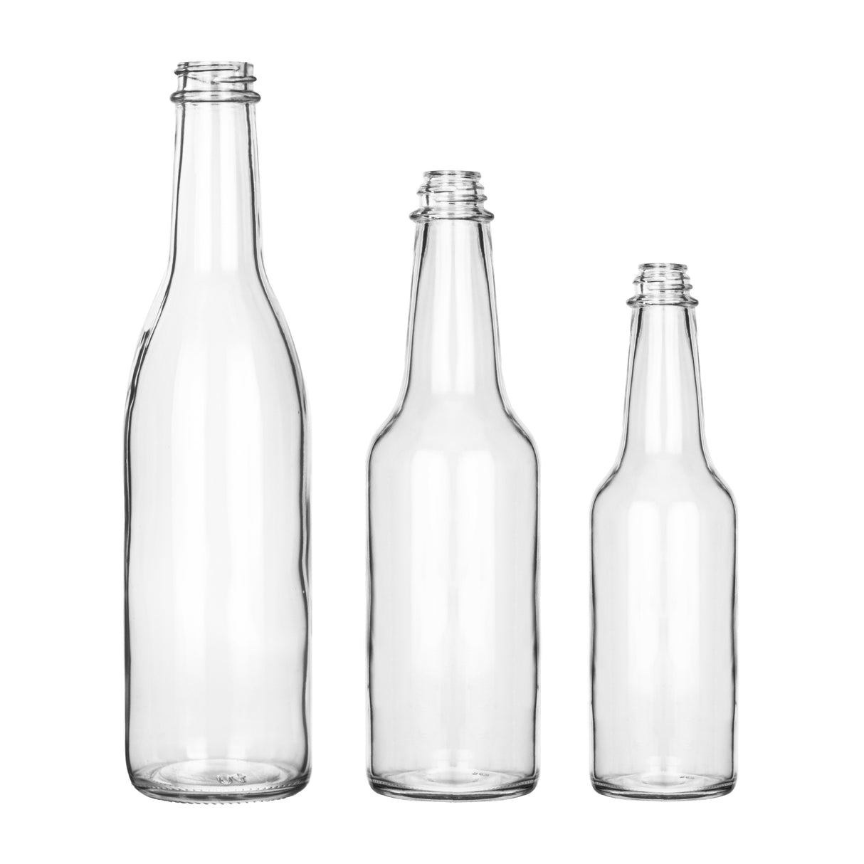 12 oz Sauce Bottle - Glass Bottle | General Bottle Supply