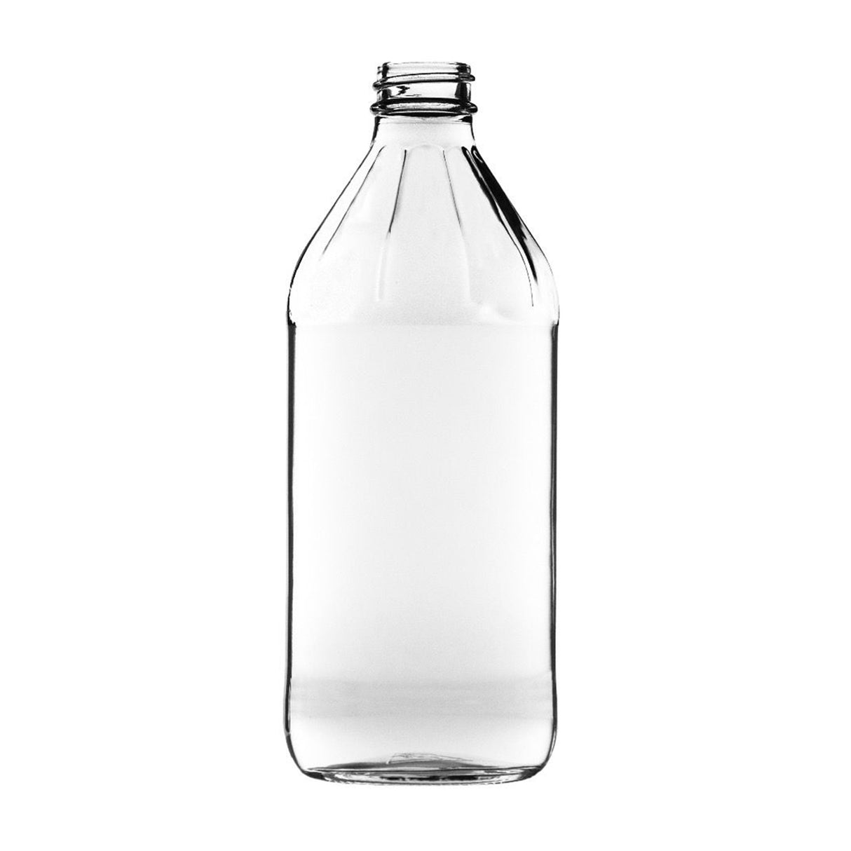 16 oz Glass Vinegar Bottle - Glass Bottle | General Bottle Supply