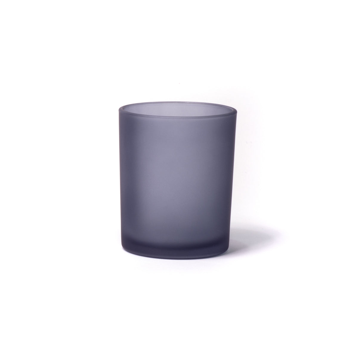 7oz Glass Candle Jar - Grey Frosted - Glass Jar | General Bottle Supply