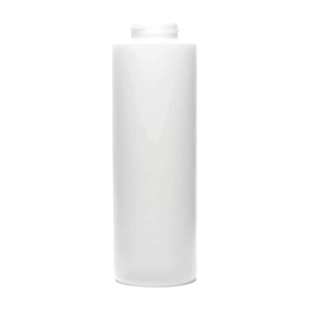 16 oz Cylinder Round HDPE Bottles - Natural (38/400) - Plastic Bottle | General Bottle Supply