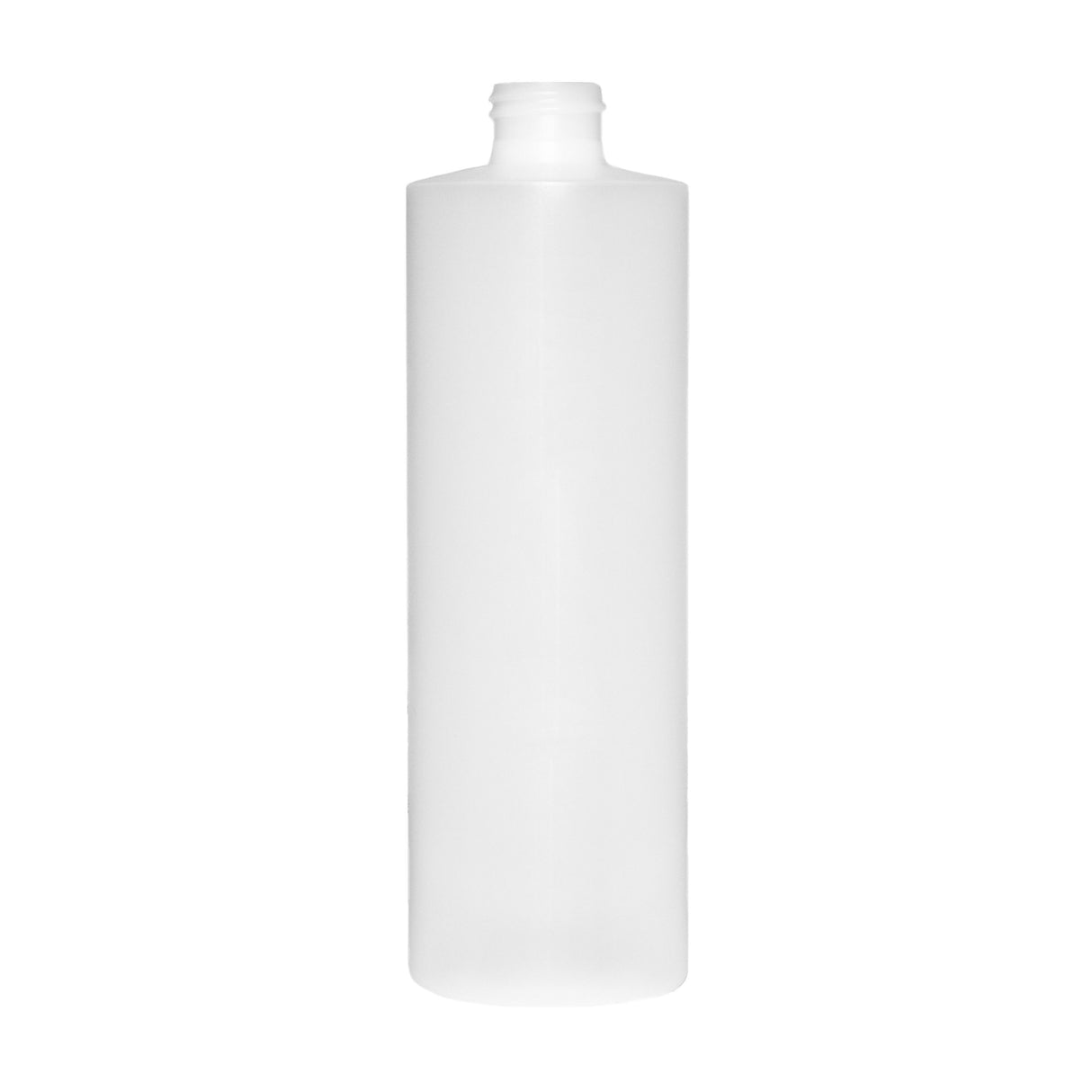 12 oz Cylinder Round HDPE Bottles - Natural - Plastic Bottle | General Bottle Supply