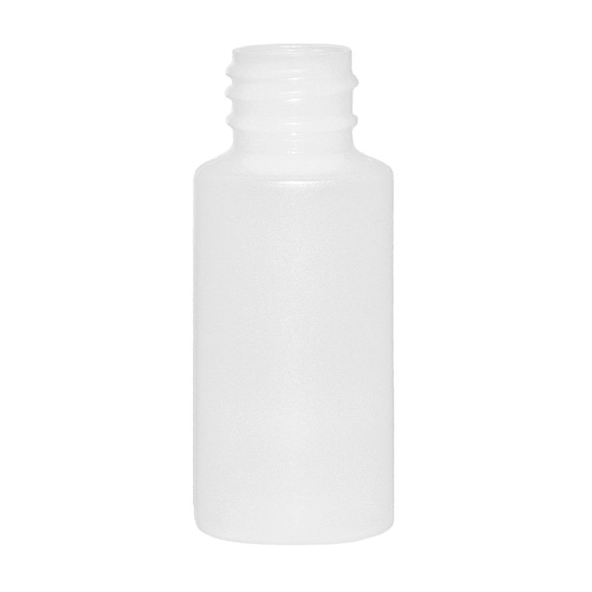 1 oz Cylinder Round HDPE Bottles - Natural - Plastic Bottle | General Bottle Supply