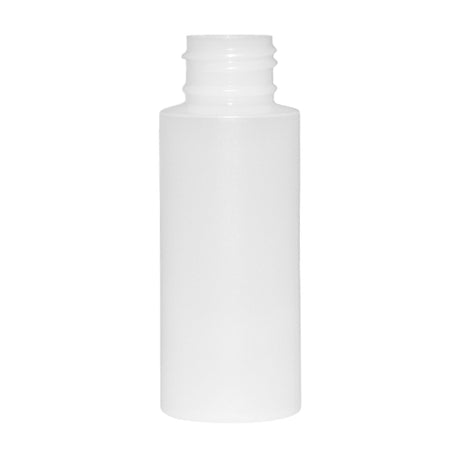 2 oz Cylinder Round HDPE Bottles - Natural - Plastic Bottle | General Bottle Supply