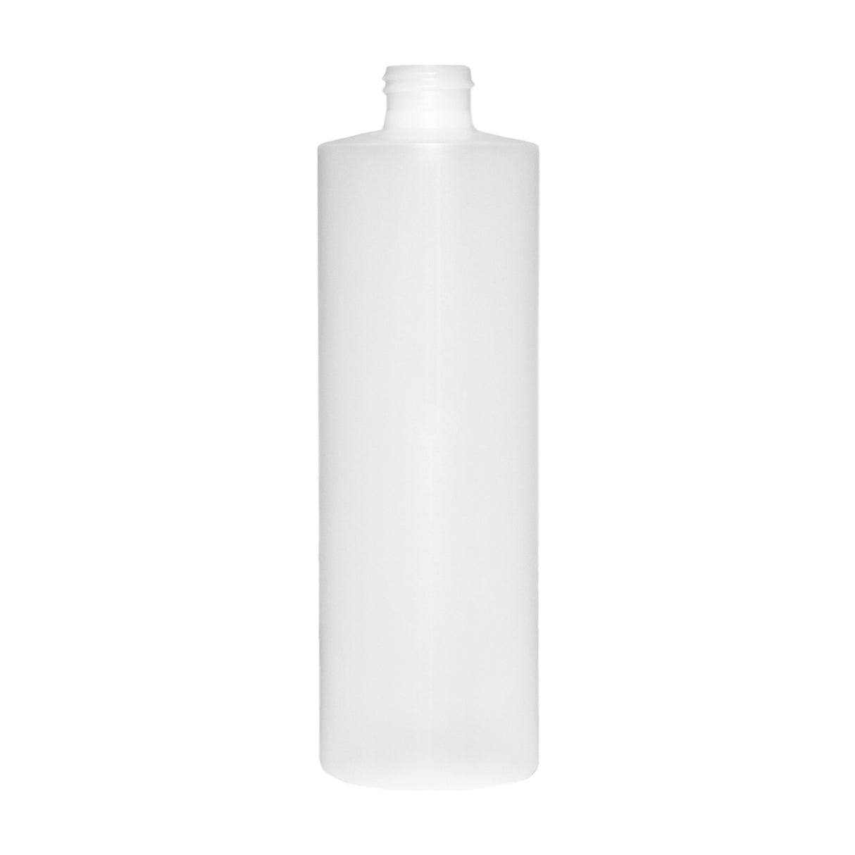 8 oz Cylinder Round HDPE Bottles - Natural (38/400) - Plastic Bottle | General Bottle Supply