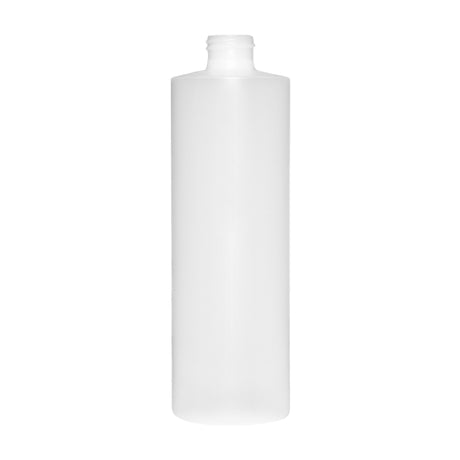 8 oz Cylinder Round HDPE Bottles - Natural (24/410) - Plastic Bottle | General Bottle Supply
