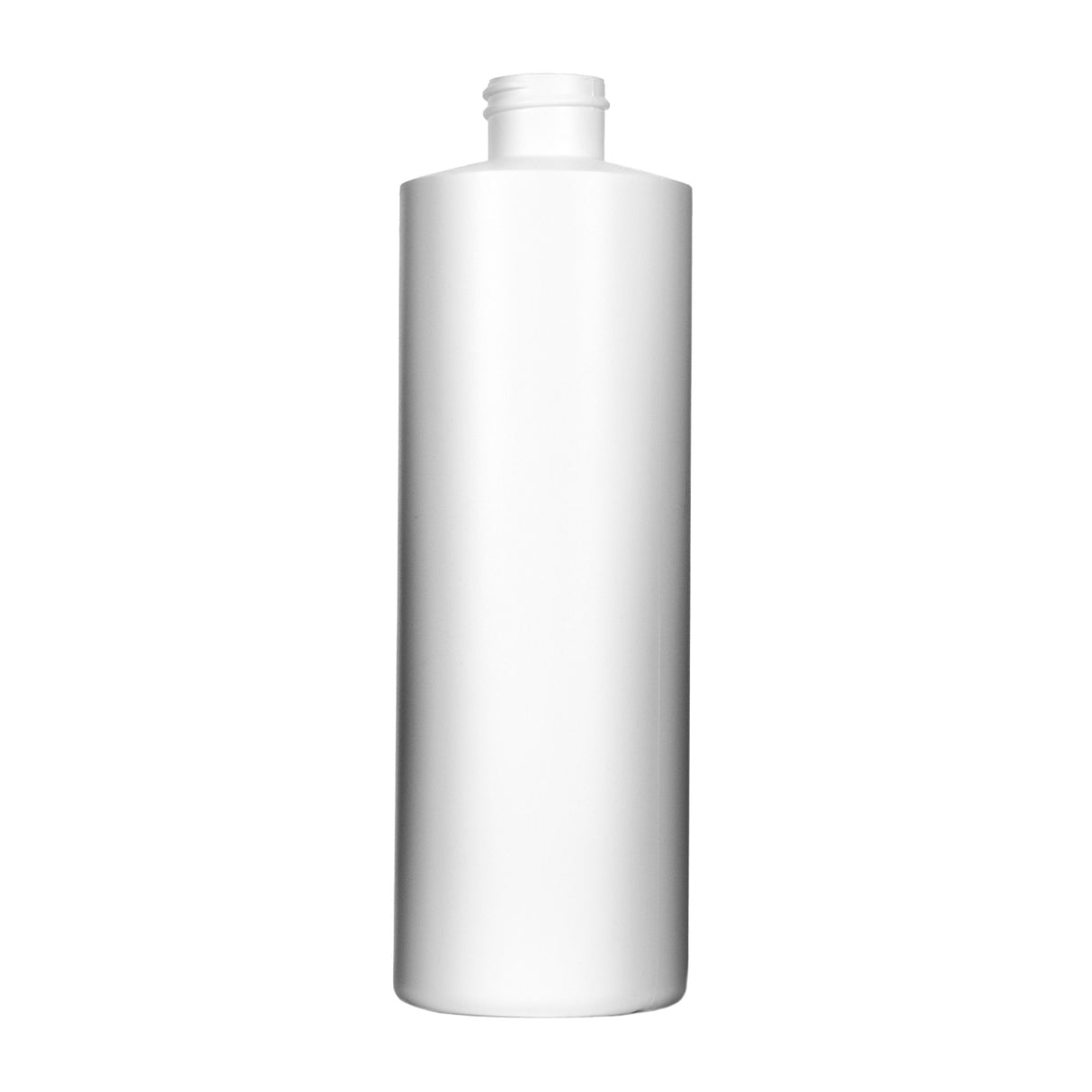 16 oz Cylinder Round HDPE Bottles - White (28/410) - Plastic Bottle | General Bottle Supply