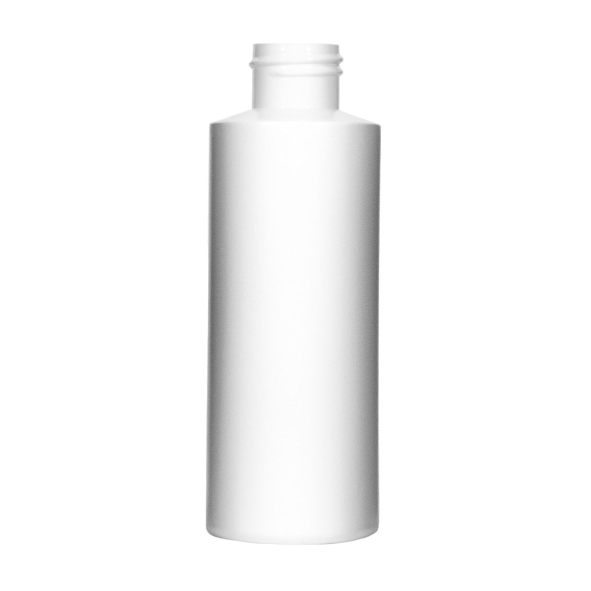4 oz Cylinder Round HDPE Bottles - White - Plastic Bottle | General Bottle Supply
