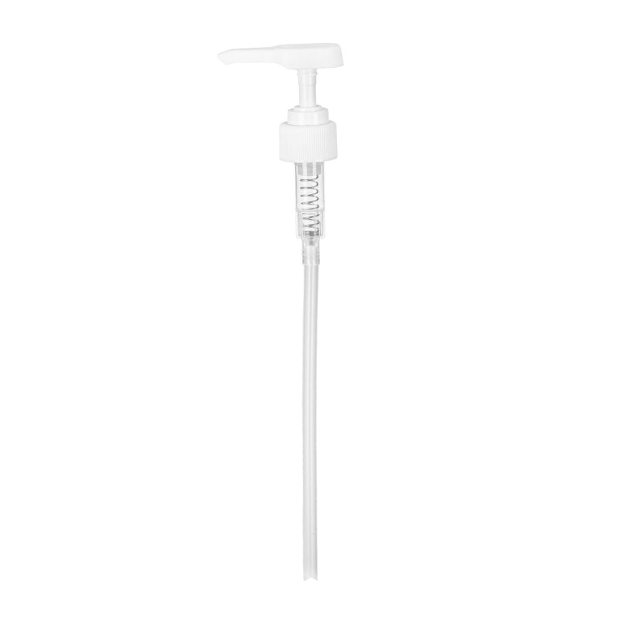 Pump - Heavy Duty Square Head Pump - White (28/410) - Dispensing Caps | General Bottle Supply
