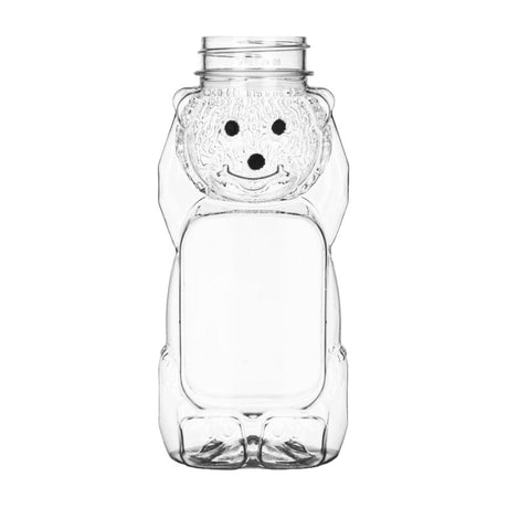 8 oz Honey Bear Jars - Clear - Plastic Bottle | General Bottle Supply